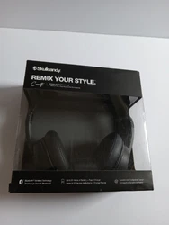 Skullcandy Cassette Remix Wireless Over-Ear Headphone Black S5CSW BRAND NEW.