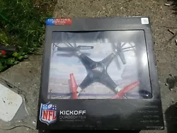 New England Patriots Full Size Drone Kickoff Quadcopter. Condition is 