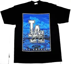 LOS ANGELES T-shirt. New 100% Heavy Cotton.