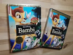 Walt Disney Bambi DVD 2-Disc Special Platinum Edition 2005 Slipcase ~ Full Screen. Some marks on disc 1 but has been...