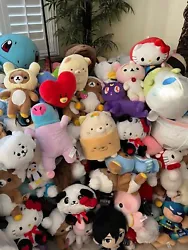 You will receive one random plushie from my mountain of plushies (as seen in pictures).