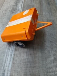 Vintage Barbie 1972 Pop Up Camper Yellow Pink Orange Trailer. Condition is 