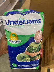 Pampers Underjams Bedtime Underwear 11 count Boys L/XL 58-85 lbs.