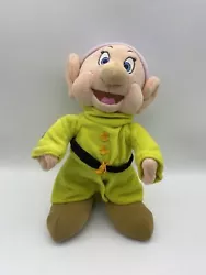 Vintage Disney Snow White & 7 Dwarfs Plush Stuffed Animal - Dopey (11 Inches). Condition is “Used”. Great...