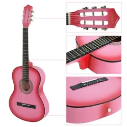 This right-handed guitar is ideal for beginners and ready to use in the box.This Beginner Acoustic Guitar is Just the...