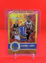 2009 Stephen Curry Gold Rookie Gems Card! Cleaning my house and ran into this Rookie Gems card and unloading. Nice card...