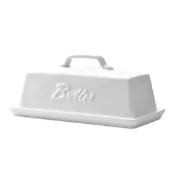 Looks great always add this great butter dish from Bruntmor to your kitchen and keep your butter safe from sliding....
