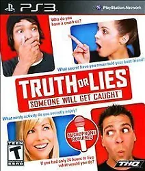 Truth or Lies (Sony PlayStation 3, 2010). Condition is Good. Shipped with USPS First Class.