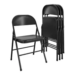 Make your next indoor gathering, event, or living space unforgettable with the COSCO All-Steel Folding Chair. Built to...