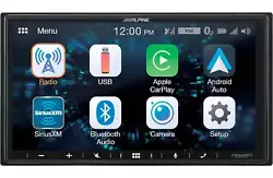 Alpine iLX-W650 2-DIN Car Stereo, Apple CarPlay/Android Auto, SiriusXM Ready, AM/FM Radio & Bluetooth, PowerStack...