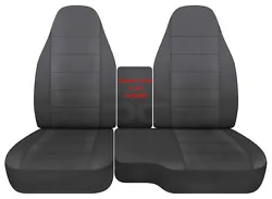 60/40 High back seat ( only drivers seat bottom wider- with center armrest). Seat covers do not only protect the...