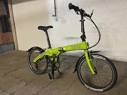 Available for sale is a very nice Mini/BMW 8-speed Folding Bike.