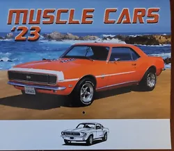 New 2023 Muscle Cars / Classic Cars calendar. These also make great gifts for hard to buy for people. Supplies are...