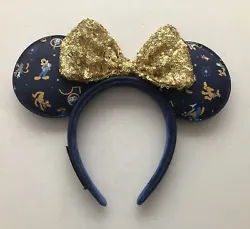 Walt Disney World 50Th Anniversary Loungefly Ears.