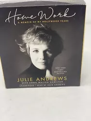 Home Work: A Memoir of My Hollywood Years by Julie Andrews (English) Compact Dis.