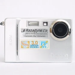 Oregon Scientific MO.E 3.0 Megapixel Digital Compact Camera - Silver. Camera is in very good condition, with minimal...