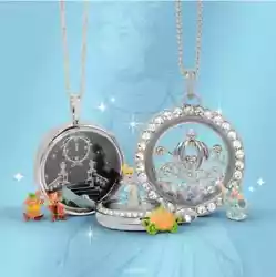 AUTHENTIC ORIGAMI OWL Disney® Princess Charms Lockets Earrings, and Accessories.