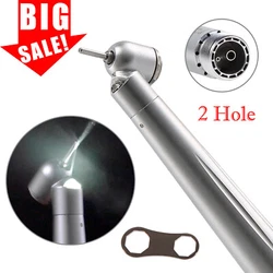 45 degree LED-E-generator handpiece, standard head, push button 2 Holes. Air Exhausted Throw at the Back of Handpiece...