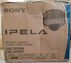 Sony SNC-DF85N Day/Night Network Vandal Resistant Minidome Camera.