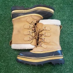 Sorel Caribou Waterproof Insulated Winter Boots Womens NL1005-280 Size 7.