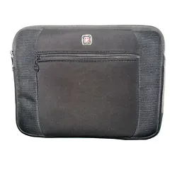 This black Swis Gear zippered carry case is perfect for your tablet or iPad. The case has a soft and cushy interior to...