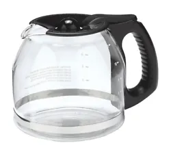 Fits Mr. Coffee 12 Cup SJX33 (BVMC-SJX33GT) Coffeemakers. 12 Cup Glass Carafe. Item Specifications.