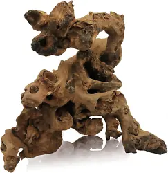 ✔Natural Material: Aquarium driftwood is made of natural wood. Due to nature, the wood are different and each one is...