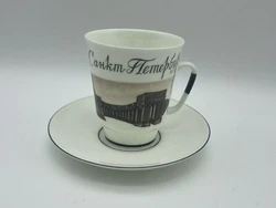 St Petersburg Bone China Teacup and Saucer by Imperial Porcelain Lomonosov. Condition is “Used”. No flaws,...