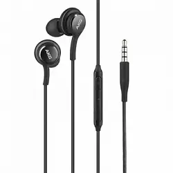 Authentic AKG Earphones Wired Earbuds 3.5mm Headphones Headset Hands-free w Mic. Includes a call answer button on mic....