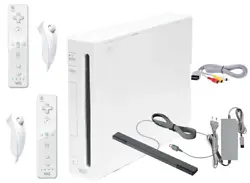Wear may include but not limited to scuffs, scratches, slight discoloration, etc. Wii console.