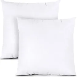 MULTIPURPOSE & COMFORTABLE - Our throw pillows serve the functional and aesthetic purposes. Can be conveniently used as...