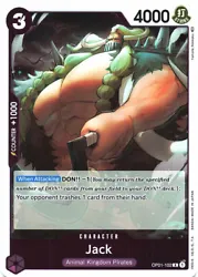 Cards from your field to your DON! : Your opponent trashes 1 card from their hand. Information about the extension: A...