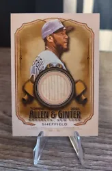 2021 Topps Gary Sheffield Allen And Ginter Game Used Bat #AGA-GSH Marlins.