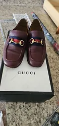 gucci shoes. 545277  6 045 in great condition slightly worn no visible scuffs has box box isnt in great condition but...