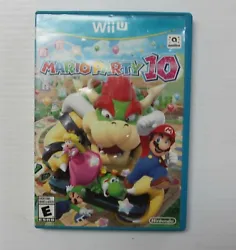 Mario Party 10 (Wii U). Crack in case (back of case on the top, pictured). In original case.