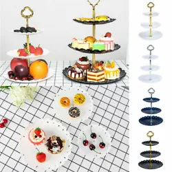 Features: Cupcake Display Tray, Wedding Cake Stand, 3-Tier Stand. It is a wedding party cake tray stand fruit tray....