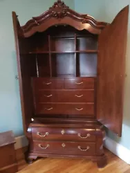 Century Armoire. Item has been in the same bedroom for over 30 years downsizing forces sale. One owner beautiful item....