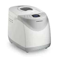 The machine is great for prepping dough for pizza, dinner rolls, cinnamon buns and more. The breadmaker has nonslip...