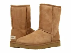 UGG Australia Womens Classic Short II Sheepskin Boots - Chestnut, US 9. Purchased and now the return window has closed....