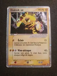 [FR] - Carte Pokémon Elektek EX 97/109 Ex Rubis Saphir FR.