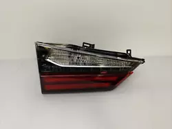 Up for sale is a good working part. It is a left driver side inner tail light. This is a genuine authentic OEM LEXUS...