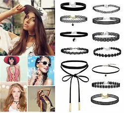 Length adjustable: the choker necklace length is about 30 cm; the extender chain length is 5 cm; Total length is about...