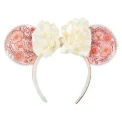Prepare to dazzle in this Minnie Mouse ear headband with Regency Ruffles. The velvet lining assures that it is as comfy...