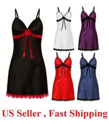 Perfect gift for ladies ,wife and girlfriendIt is suitable for nightwear, sleepwear. 1 x sexy lingerie dress, 1...