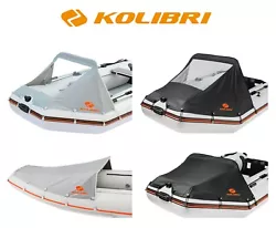 Bow protective tent for inflatable boat Kolibri.