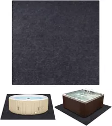 This extra large hot tub pad is 75″x75″ in size, which is larger than the common pad on the market. It fits most...