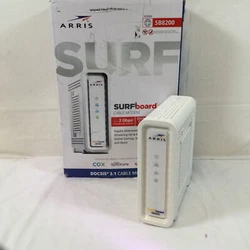 This item has been professionally inspected and is authentic.  Arris SURFboard SB8200 White 2 Gbps High Speed DOCSIS 3.