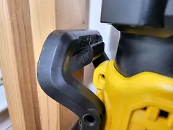 Custom Designed and 3D Printed Nozzle for the DEWALT DCBL722 Blower. NOTE: BLOWER NOT INCLUDED, for the Wall Mount...