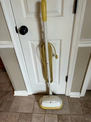 This is used with normal wear. This is working. There are two spots where we placed electrical tape, one over the...