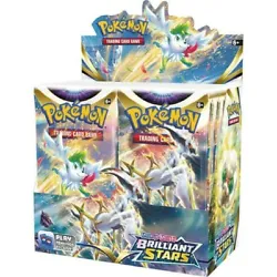 THE POKÉMON TCG: SWORD & SHIELD—BRILLIANT STARS SET FEATURES Want your item fast?. Over 170 cards! 30 cards with...